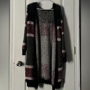 Fuzzy cardigan